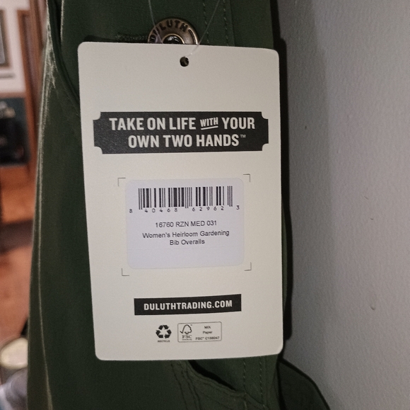 Duluth Trading Co Heirloom Gardening Bib Overalls - Picture 4 of 5